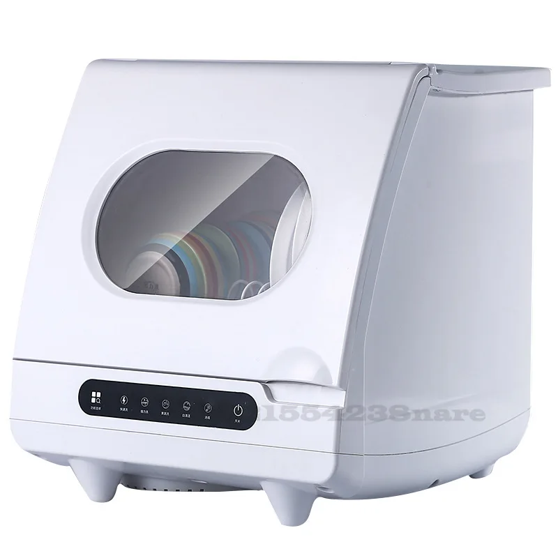Verkaufen 1200W Spülmaschine Hause Freies-installation Desktop Mini Spülmaschine Hohe Temperatur Sterilisation Multi-funktion Smart Trockner