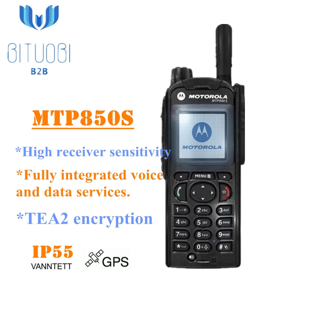 Функциональная портативная рация Tetra radio 380 430 МГц MTP850S с высококачественной