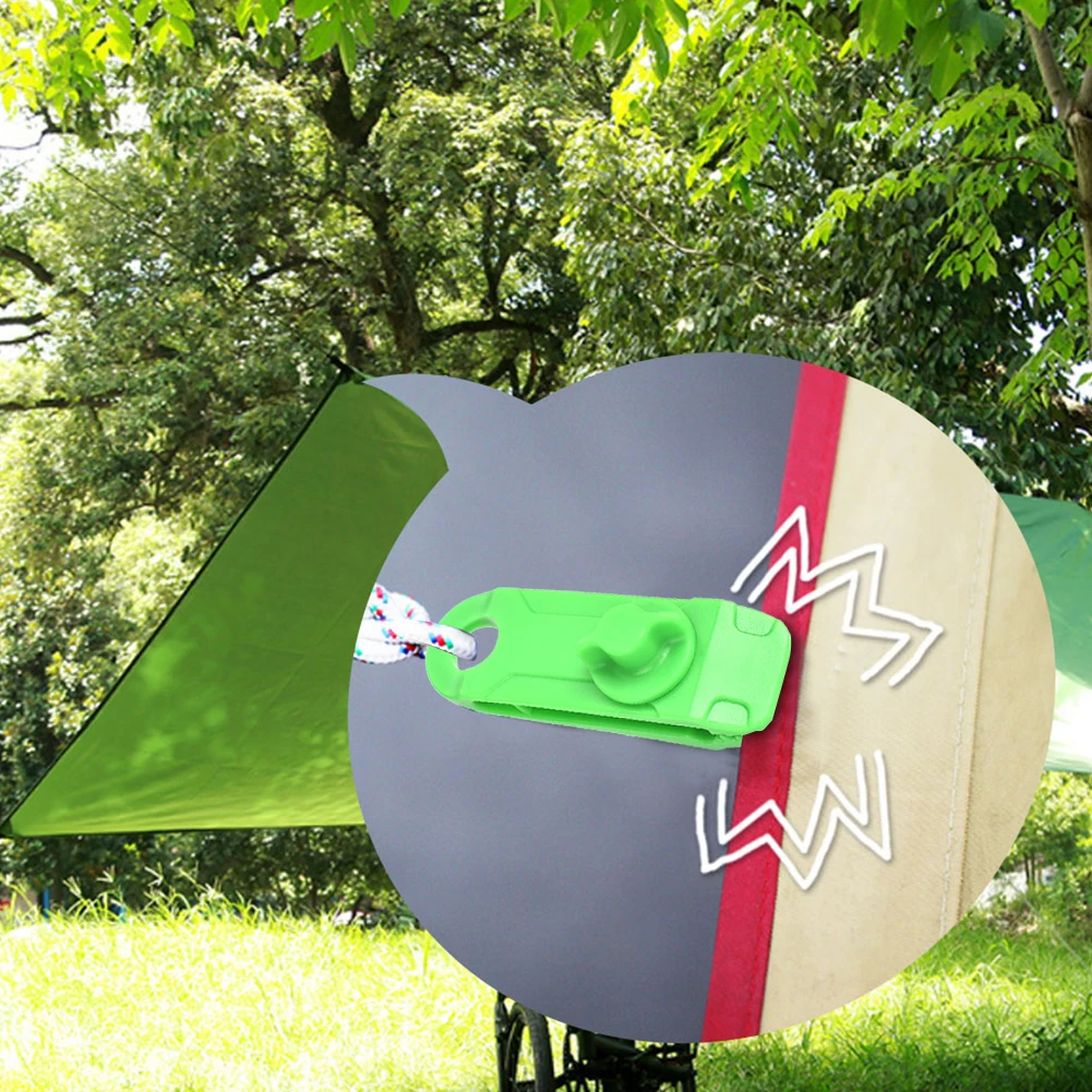 10 шт./компл. наружные кемпинговые походные палатки тент фрезеровочные нейлоновые