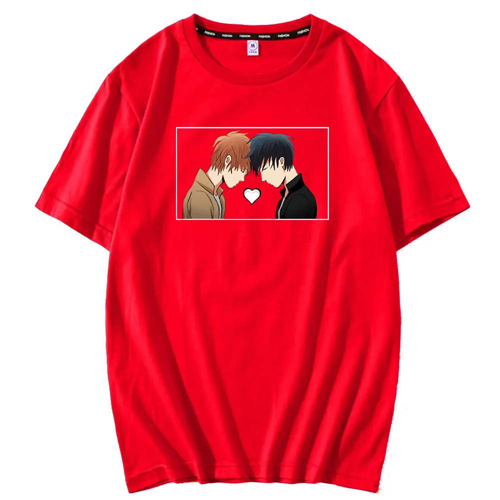 

Japanese Anime Yaoi Bl Given Music Tshirt Short Sleeve Men Women Fashion Casual Cosplay Clothing Male Creativity Gift T-shirt