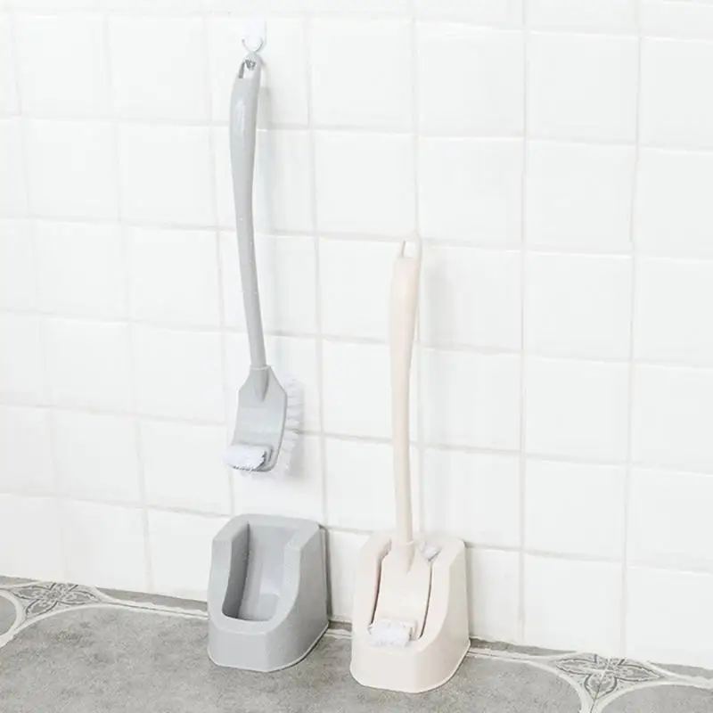 

Инструменты для ванной комнаты, щетка для туалета с длинной ручкой, щетка для чистки, набор пластиковых держателей для туалетных щеток, порт...