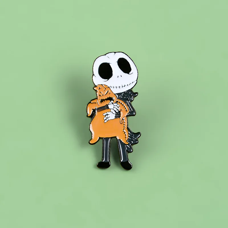 Новинка Skelator эмаль Pin значок булавки на отворны | Украшения и аксессуары