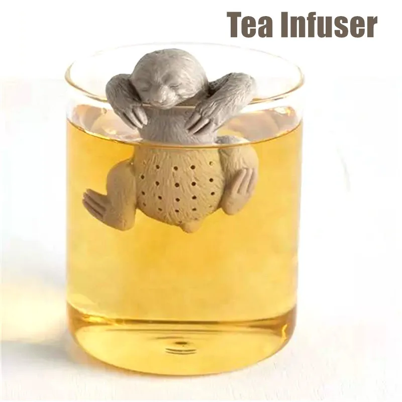 

Многоразовые силиконовые Чай настойник для творческих личностей в форме забавных пакетик травяного чая Чай многоразовый мешок Кофе фильтр...