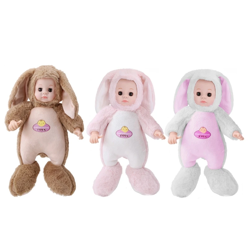 Электрическая плюшевая кукла N7ME 16 дюймов умная Спящая с хлопковым