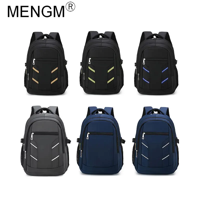 

MENGM Backpacks All Laptop Oxford Rucksack Hiking Hunting Backpacking Travel Camping Mochila Large Capacity Reflective Stripe