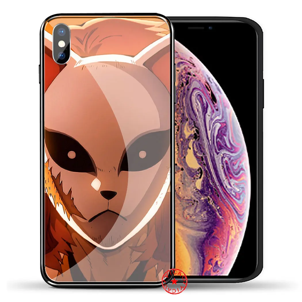 Чехол из закаленного стекла чехол для iPhone 5 5S SE 6 6S 7 8 Plus 11 Pro X XR XS Max Pro