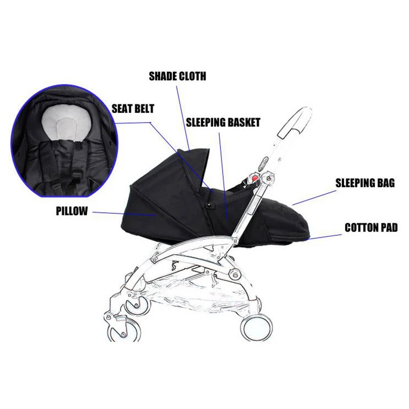 Детская коляска 10 комплектов новорожденный спальный мешок Babyzen yoyo + Yoya детское