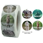 50 шт., наклейки для награждения учеников, овец, собак, медведей, черепахи