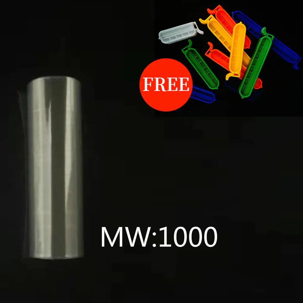 

1 метр [MwCO 1000] MD25/34/44/55 мм роль диализного пакета регенерированного целлюлозного типа