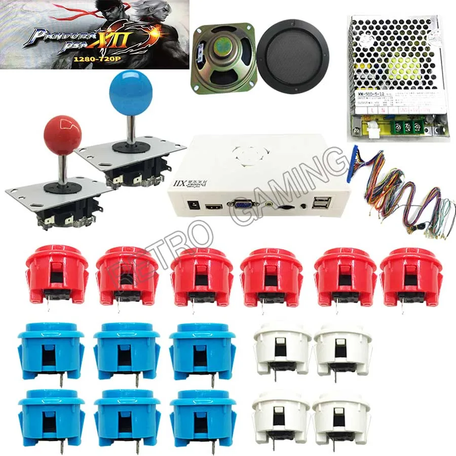 Новейшие 3D Pandora XII 3188 в 1 доска для игры Jamma копия Sanwa Джойстик Кнопка аркадная видео
