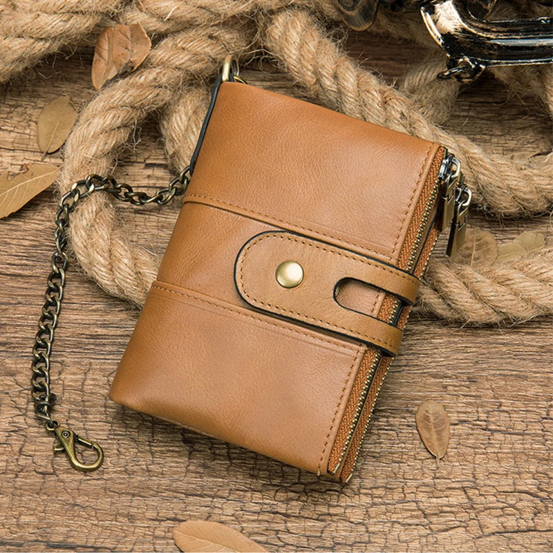 Одежда высшего качества для мужчин и женщин из натуральной кожи кошелек