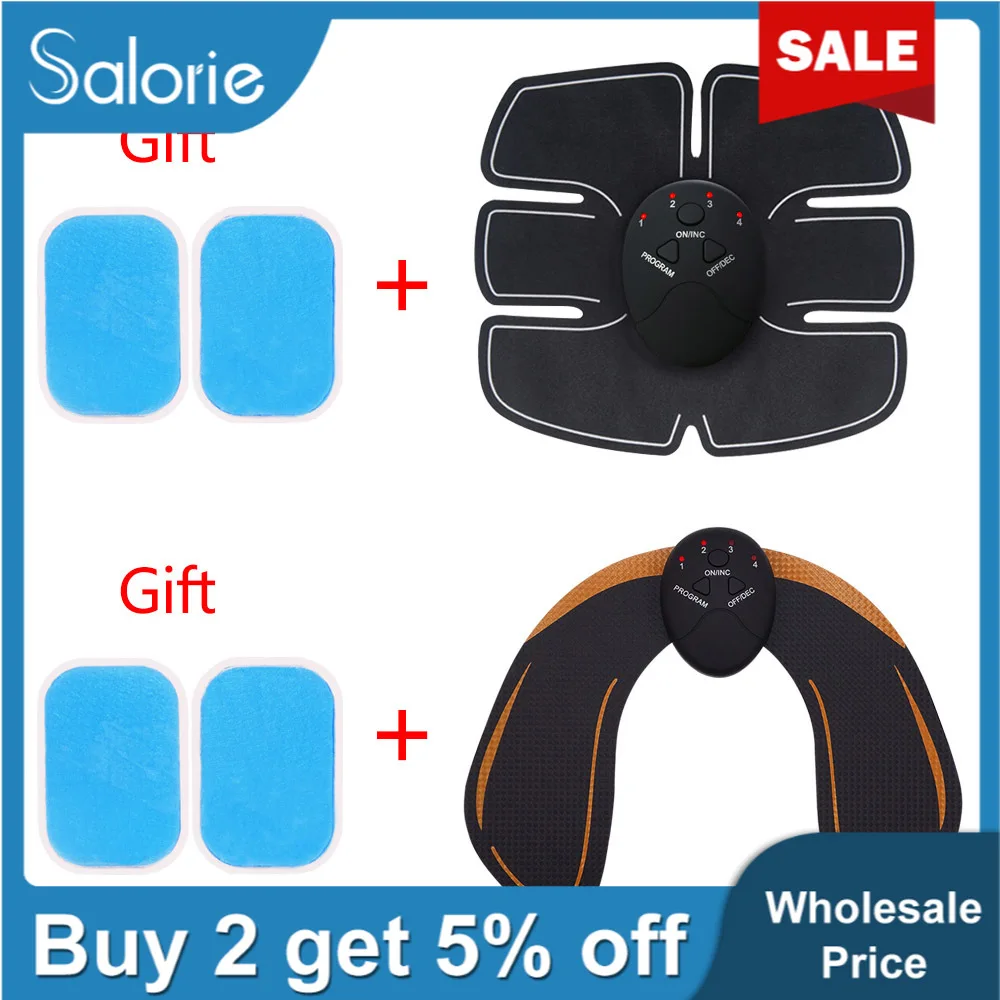 Ems беспроводной мышечный Стимулятор из АБС пластика миостимулятор мышц массажер