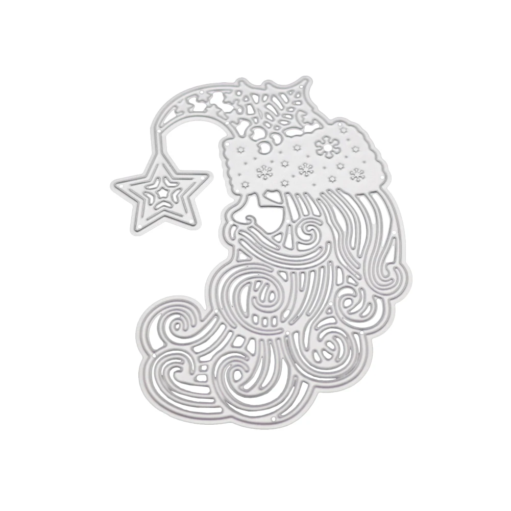 Кепка Сейлор Мун металлические Вырубные штампы Санта Клаус рождественские