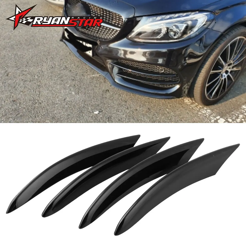 Легкая установка черное украшение автомобиля высокое качество АБС-пластик