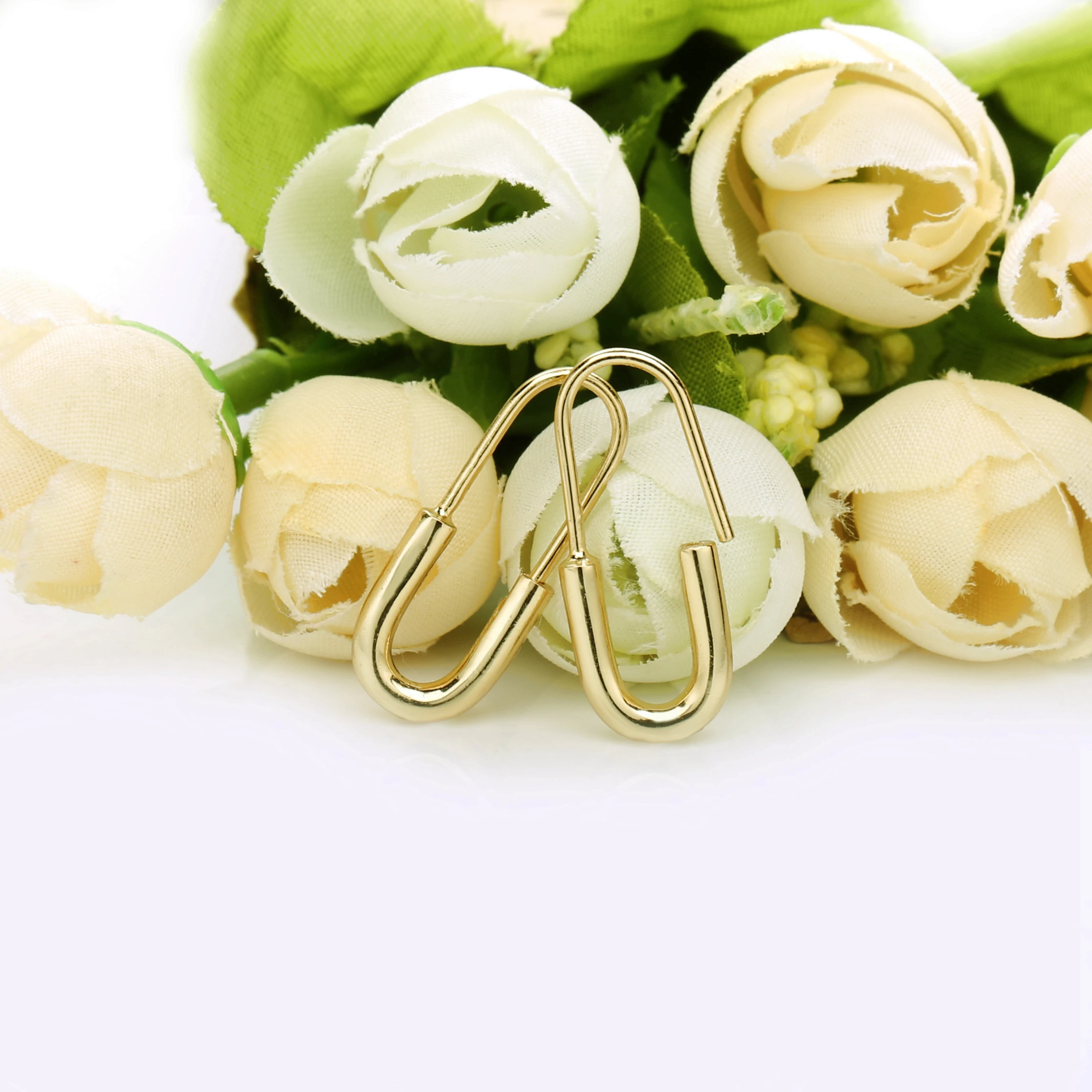 Женские серьги клипсы Moonmory простые из стерлингового серебра 925 пробы с застежкой