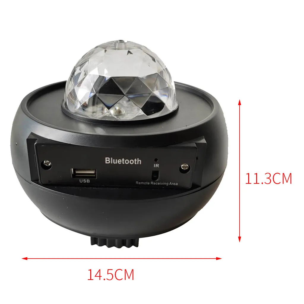 Светодиодный лазерный цветной проектор звездного неба ночсветильник с