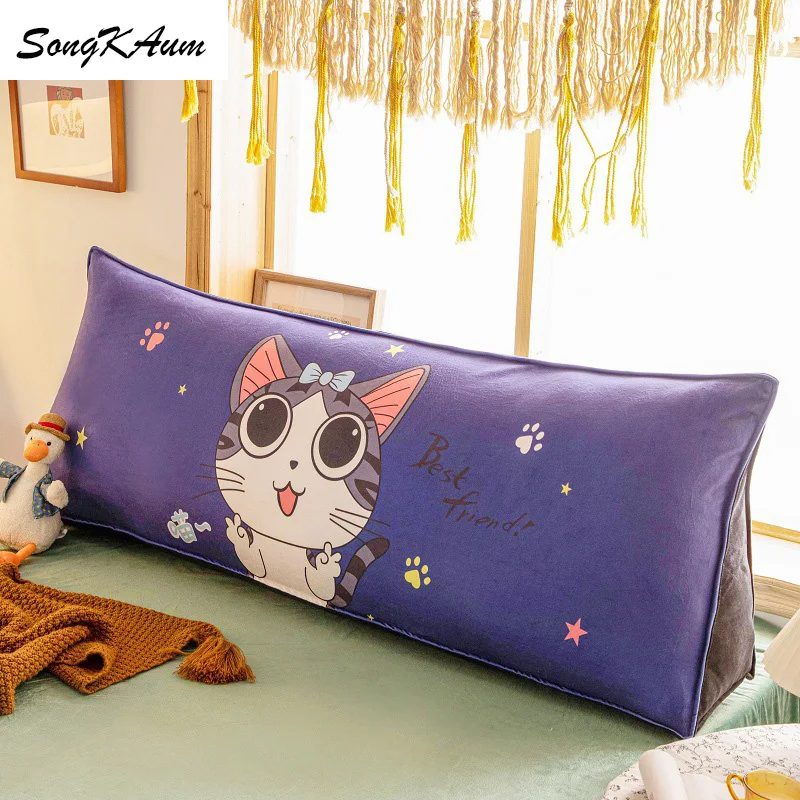 SongKAum моющиеся милые Мультяшные детские длинные прикроватные подушки в