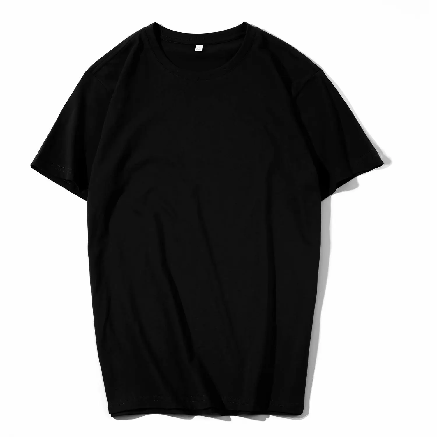 

Summer fashion casual round neck short sleeve cotton T-shirt
