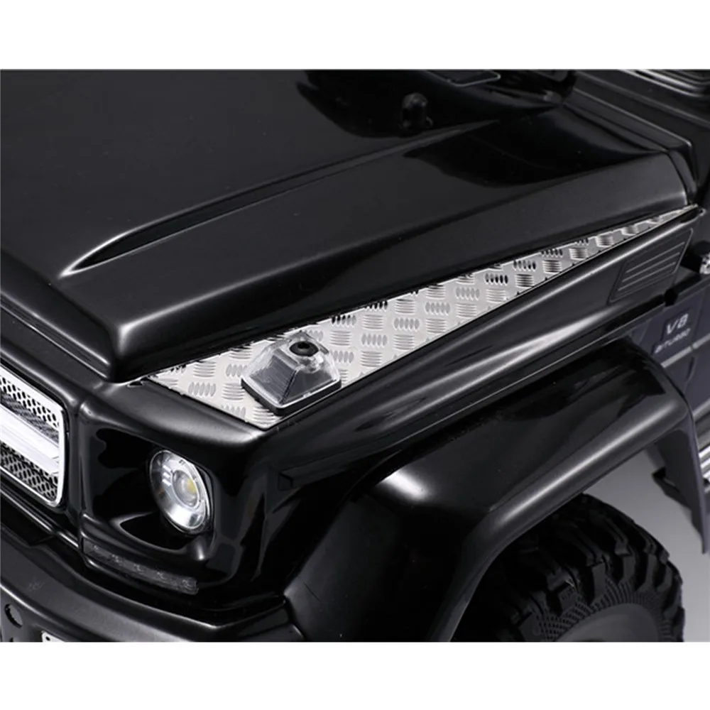 Передняя противоскользящая панель капота из нержавеющей стали для 1/10 TRAXXAS TRX6 G63