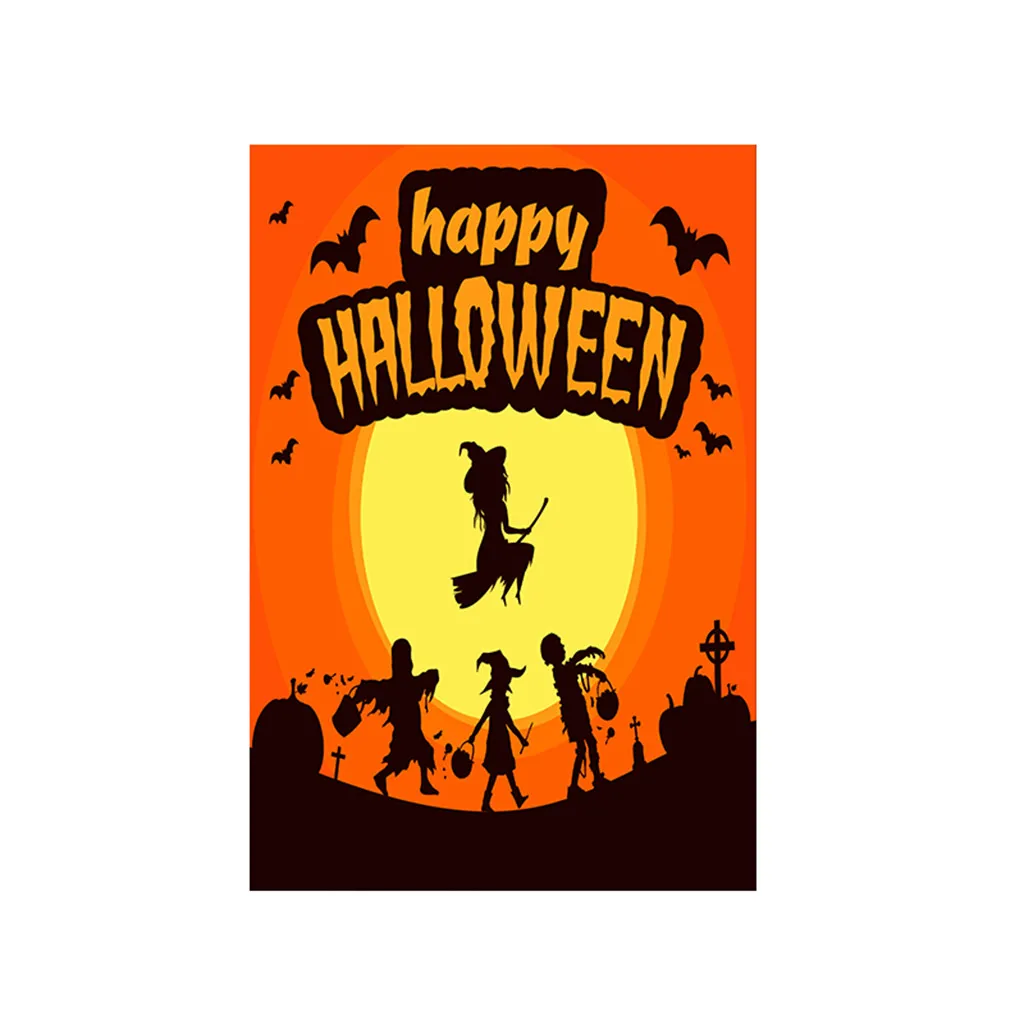 1 шт. Хэллоуин Тыква сад украшение для дома с изображением флага баннер мальчиков