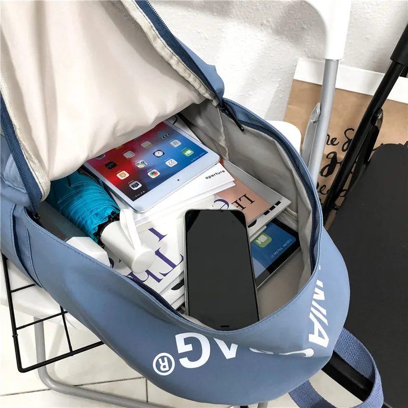 2020 Women School Backpack Student School Bags for Teenage Girls boy Satchel Bookbag Teen High Schoolbag Bagpack men