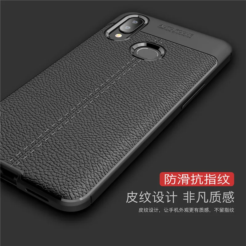 Для samsung Galaxy A10s чехол из углеродного волокна ТПУ Силиконовая кожа мягкое полное