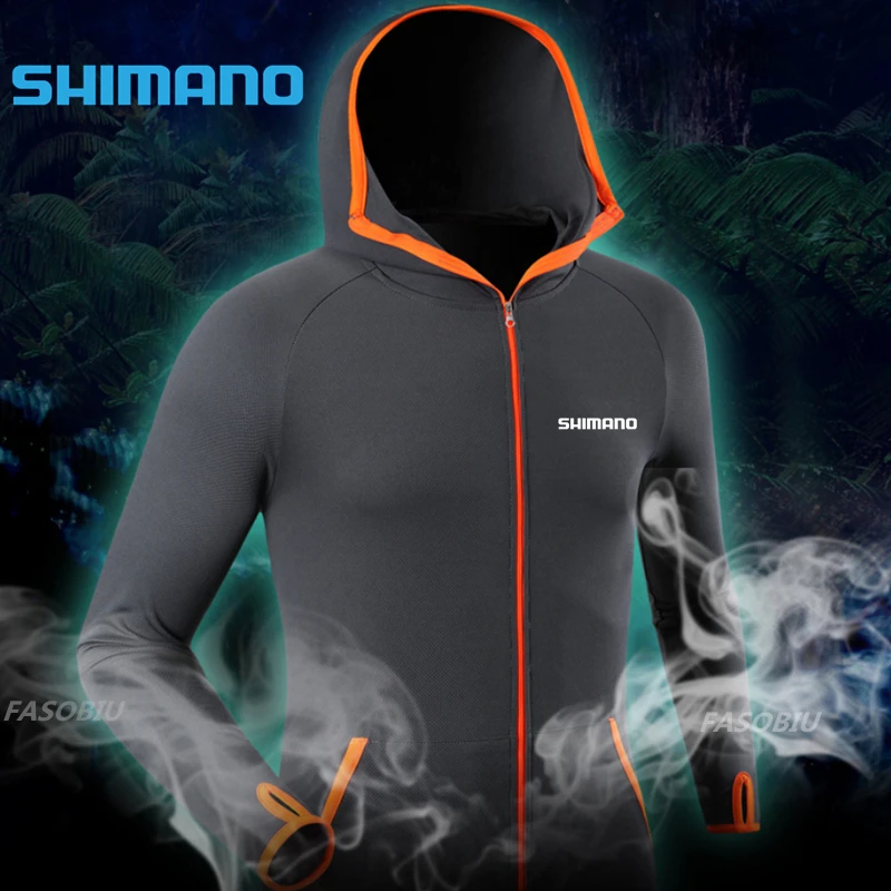 

Shimanos 2021 Fishing Shirt Breathable Fishing Clothing Men Waterproof Long Sleeve Fishing Jacket Quick Drying Fishing Clothes