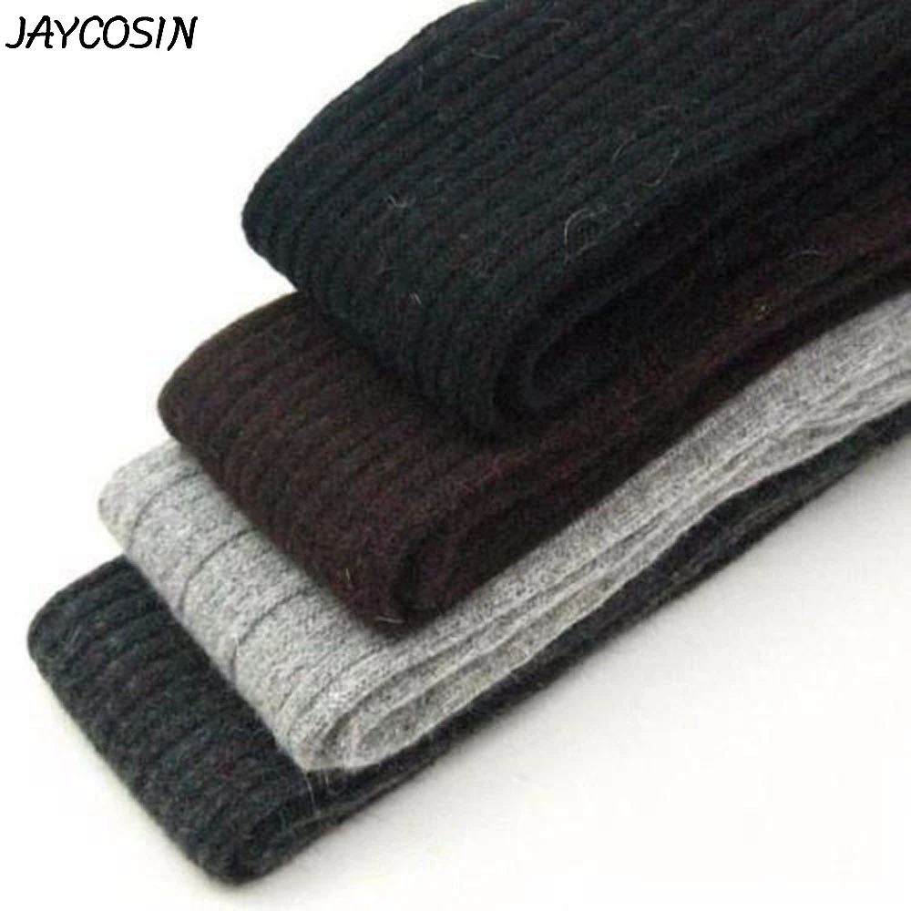 JAYCOSIN женские модные однотонные Хлопковые гольфы чулки до бедра длинные простые
