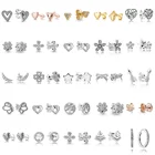 Женские серьги сделай сам из серебра 925 пробы с сердечками