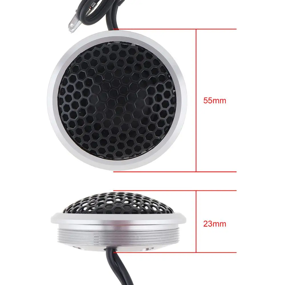2pcs 150W YH-188 25mm Car Tweeter Speaker Aluminium Silk Stretch Film High Efficiency Mini Dome for Audio System | Автомобили и