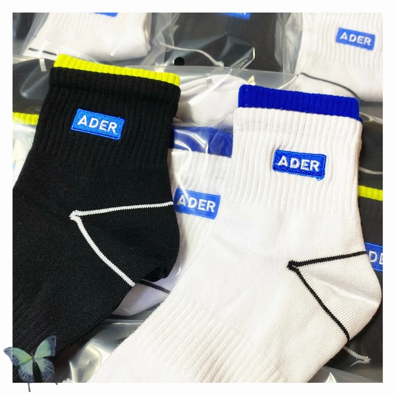 

Оптовая продажа, носки ошибки Ader, унисекс, высокое качество, разные цвета, носки ошибки Ader