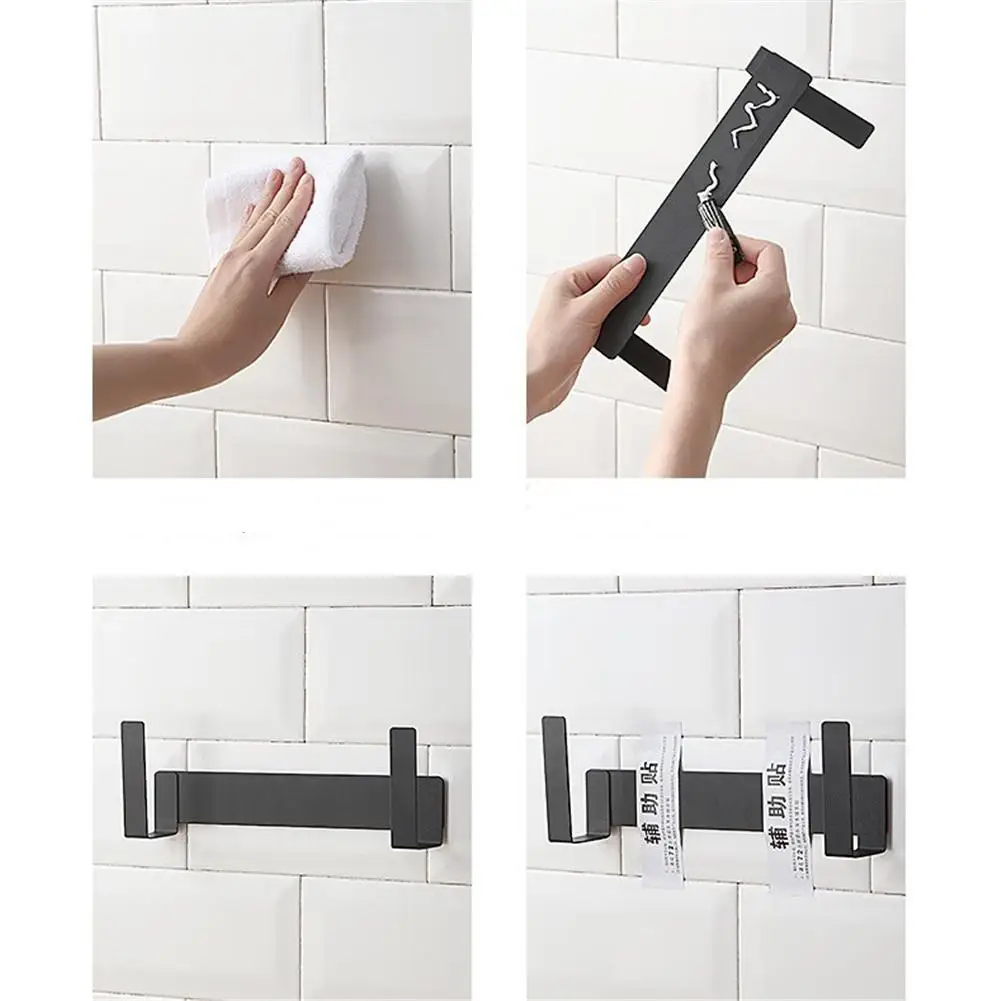 

Carbon Steel Simple Wall-mounted Kitchen Pot Rack Household Organizer