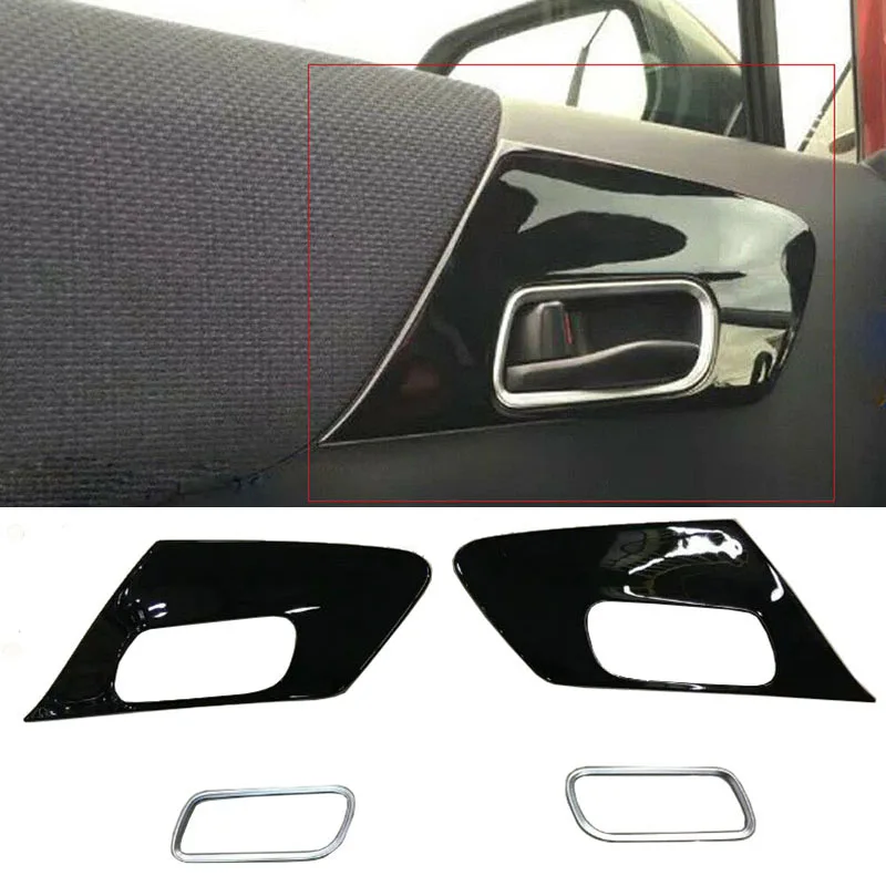 Черные внутренние дверные ручки для Toyota sienta 2016 2017 2018 mk2 XP170 Черные внутренние дверные ручки для Toyota sienta 2016 2017 2018 mk2 XP170
