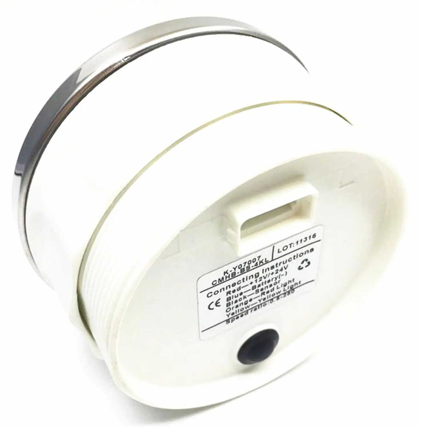 1 шт. абсолютно новые Тахометры 85 мм революционные счетчики 0-4000 об/мин 12/24 в