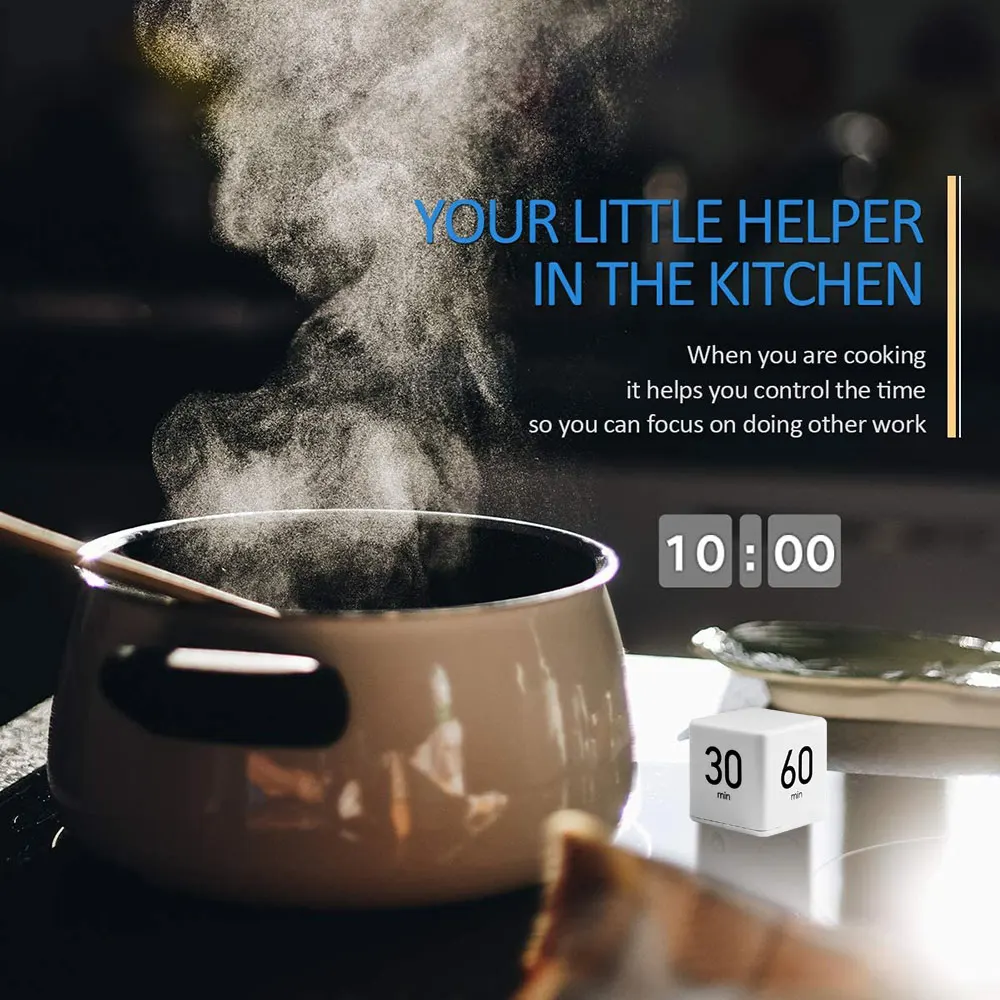 СВЕТОДИОДНЫЙ цифровой кухонный таймер для приготовления пищи детский