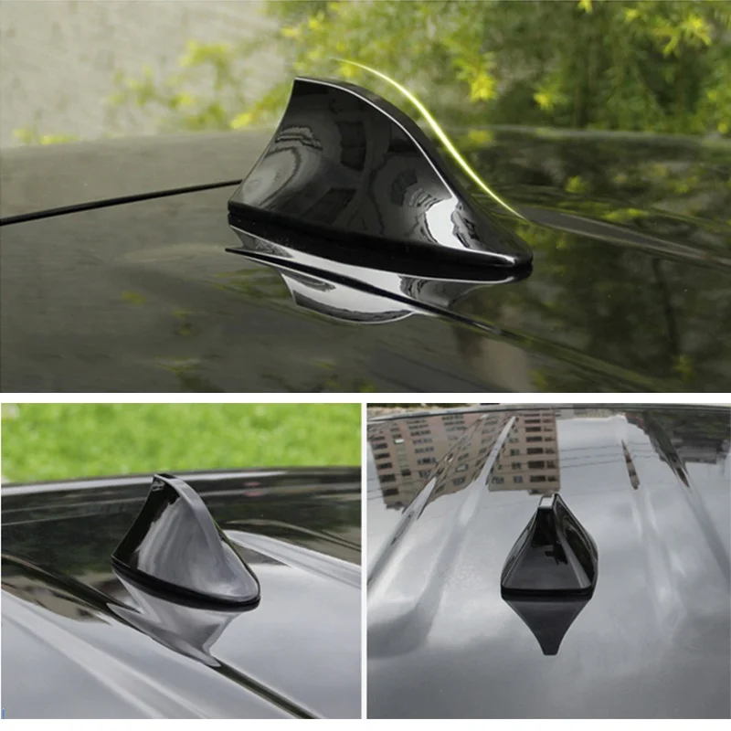 

Car Shark Fin Antenna Roof Decoration Aerial Radio FM Signal Antennas For Hyundai I30 Kia BMW VW Mazda 3 Mini Cooper Opel Astra
