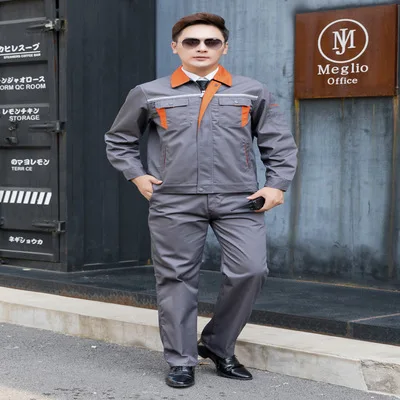 Халат мужской инженерно-труженицы цеха сварки механика комбинезон одежда на