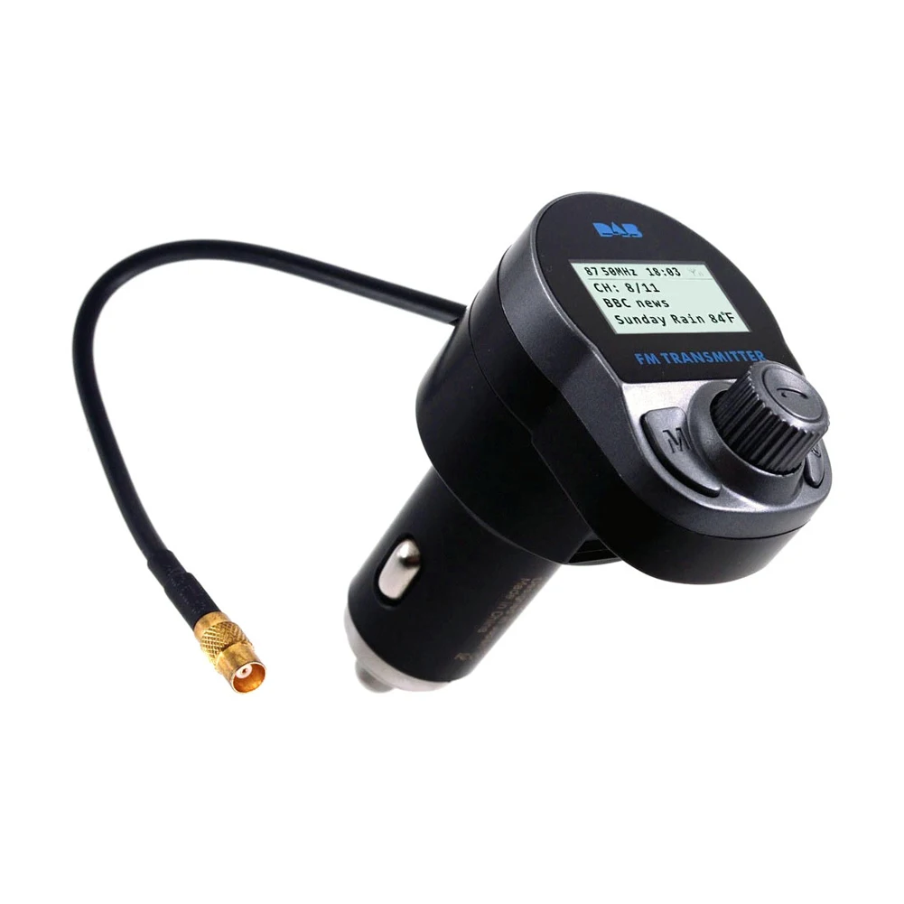 Автомобильный цифровой радиоприемник DAB с Bluetooth USB-адаптер приемник FM-передатчик