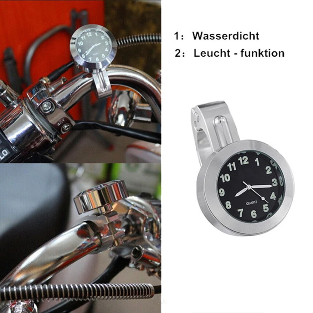 Серебристый Мотоцикл Harley модифицированные часы мотоцикл из алюминиевого сплава модификация расписание с пряжкой стол горячие модели - Цвет: Серебристый