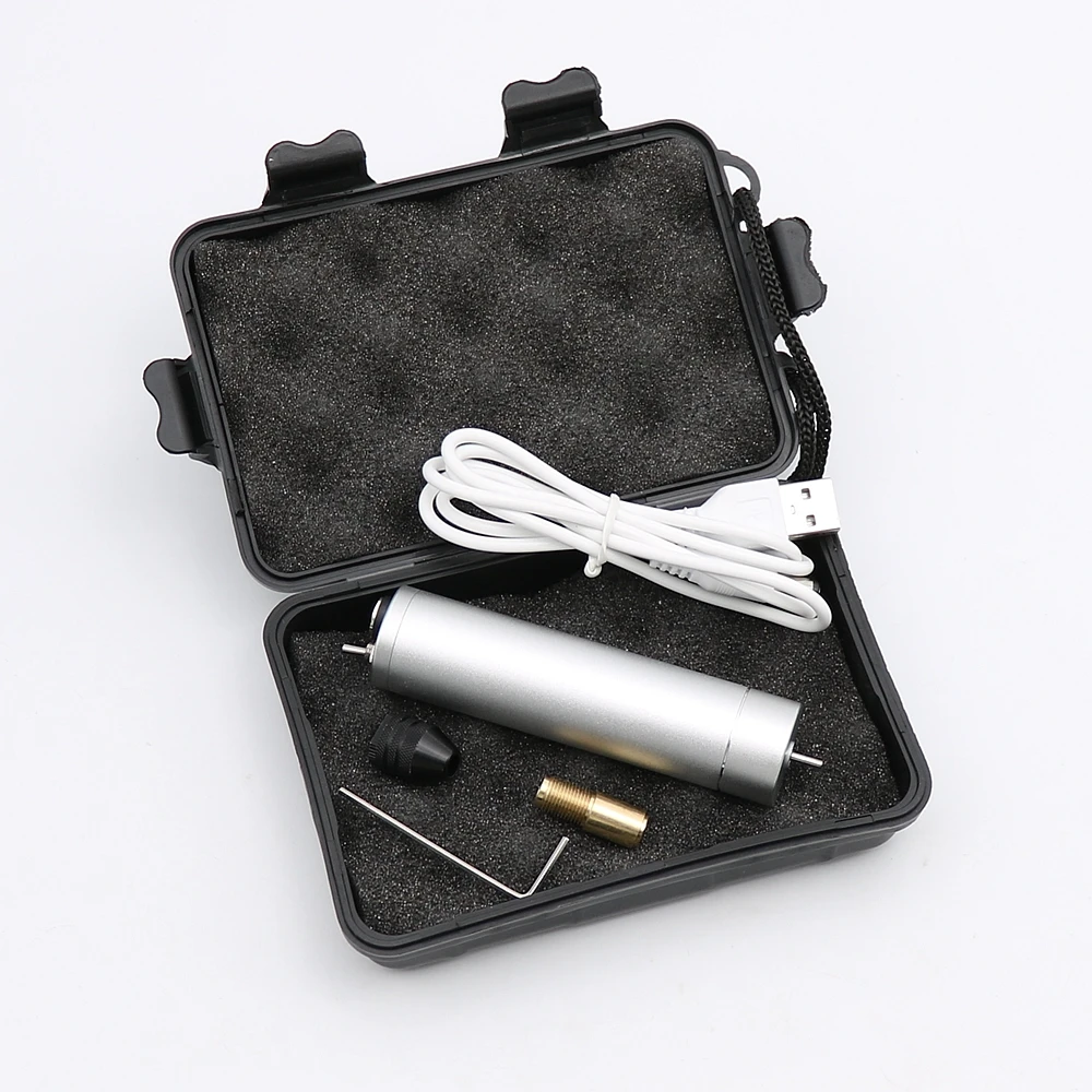 Мини DC 5V-6V 180 ручной Электрический миксер для теста ручная дрель USB Поворотный