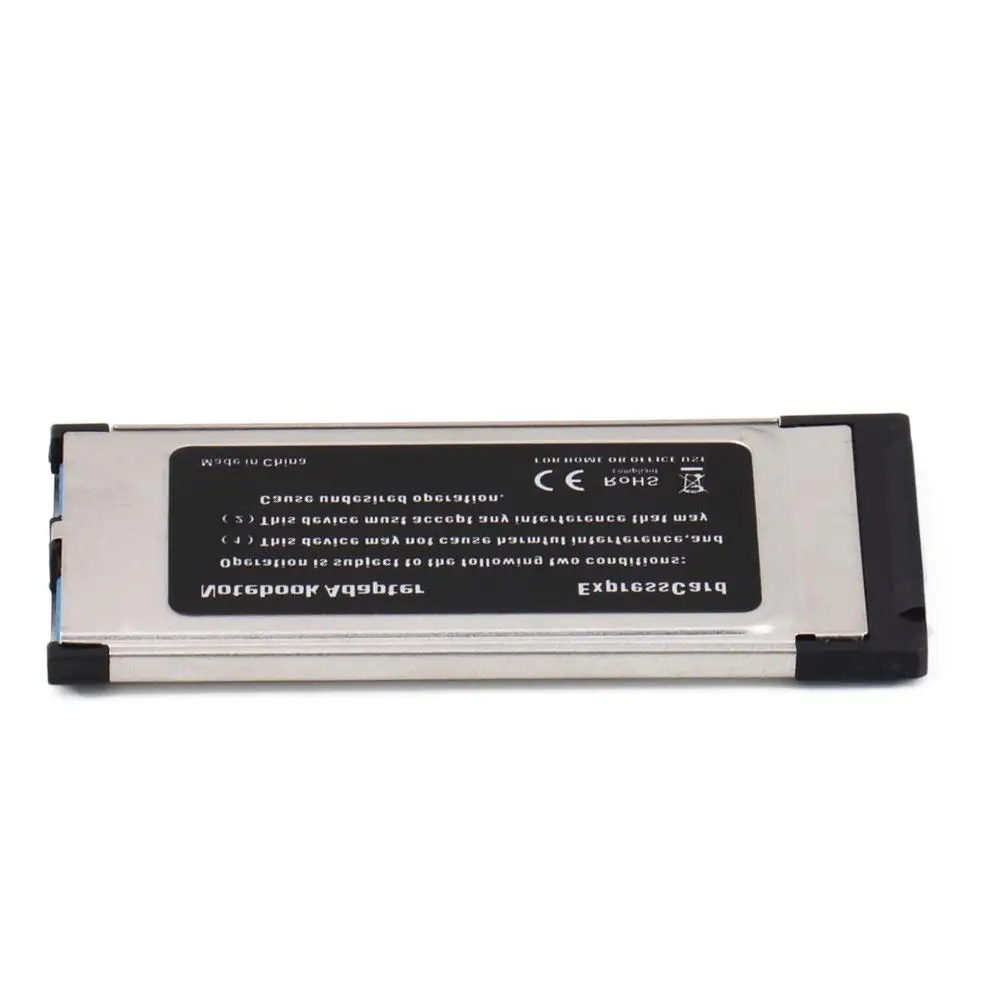 Высокий полный Скорость Express Card ExpressCard USB 3 0 2 Порты и разъёмы адаптер 34 мм