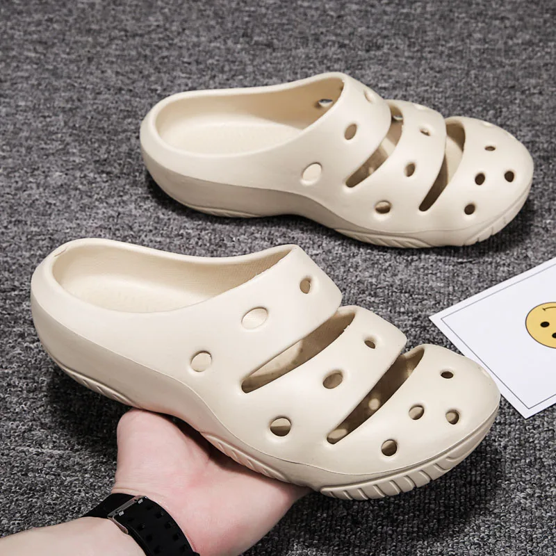 

2021 New Fashion Men Slippers Designer Slides Summer Beach Sandals Clogs Man Shoes Comfortable House Slippers Women Chaussons