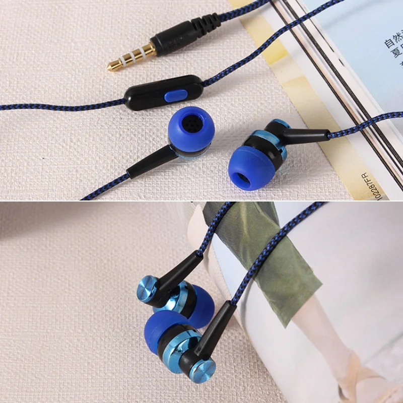 Аксессуары для наушников из пшеничной проволоки плетеный провод универсальный