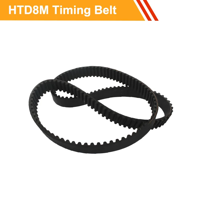 

HTD8M Timing Belt 8M-1032/1040/1048/1056/1064/1072/1080/1088/1096/1104/1112mm Gear Belt 25/30mm belt witdh Transmission Belt