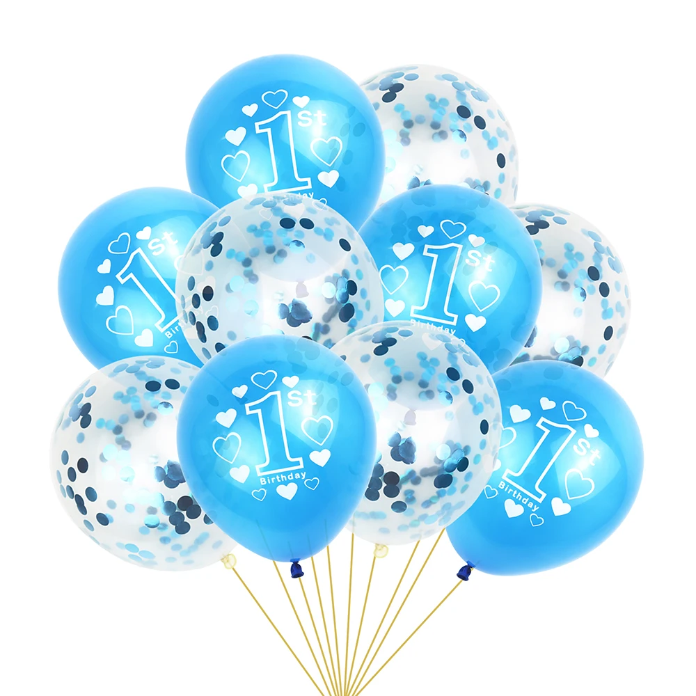 10 шт. Детские латексные воздушные шары конфетти для мальчиков и девочек набор мой