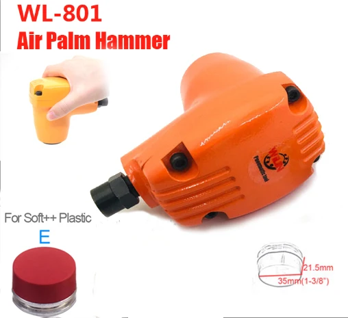 Wilin пневматические инструменты Удар удара пальмовым молотком масштабирование