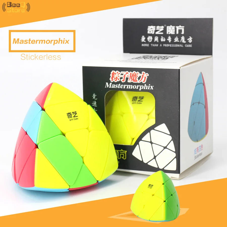 Qiyi рисовый кубик в форме клецки магический Mastermorphix Fat Puzzle Профессиональный Magico Cubo