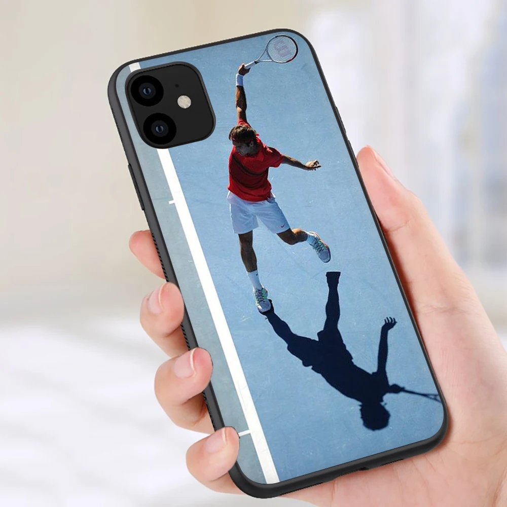 Мягкий силиконовый чехол для телефона Роджер Федерер чехол для iPhone 5 5S SE 6 6S 7 8 plus X XR XS 11 Pro Max - Цвет: B2
