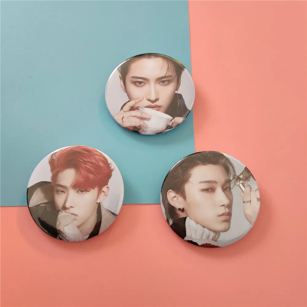 1 шт. металлическая брошь в стиле Kpop ATEEZ|Набор канцтоваров| |