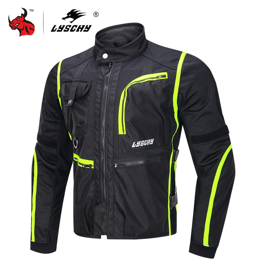 

LYSCHY мотоциклетная куртка ветрозащитная Водонепроницаемая мотоциклетная куртка для езды на мотоцикле мотоциклетная куртка Chaqueta Moto защитно...